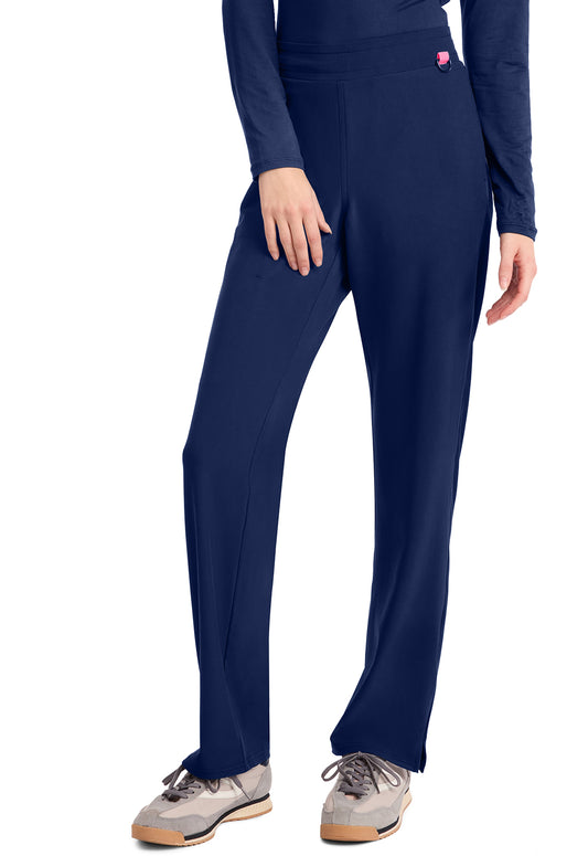 AMP MC103 Women's Straight Leg Pull-On Pants Navy