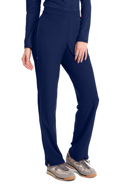 AMP MC103 Women's Straight Leg Pull-On Pants Navy