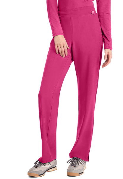 AMP MC103 Women's Straight Leg Pull-On Pants Pink Power