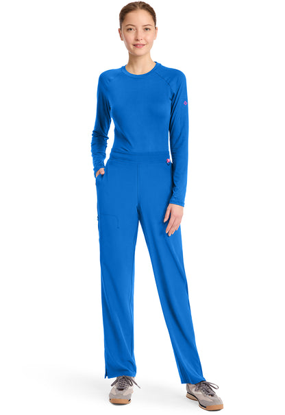 Amp MC103 Women's Straight Leg Pull-On Scrub Pants Royal