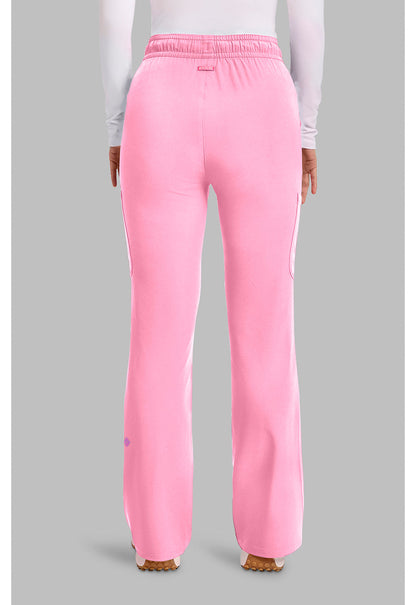 Amp MC104 Women's High Rise 4-Pocket Flare Scrub Pants image 5