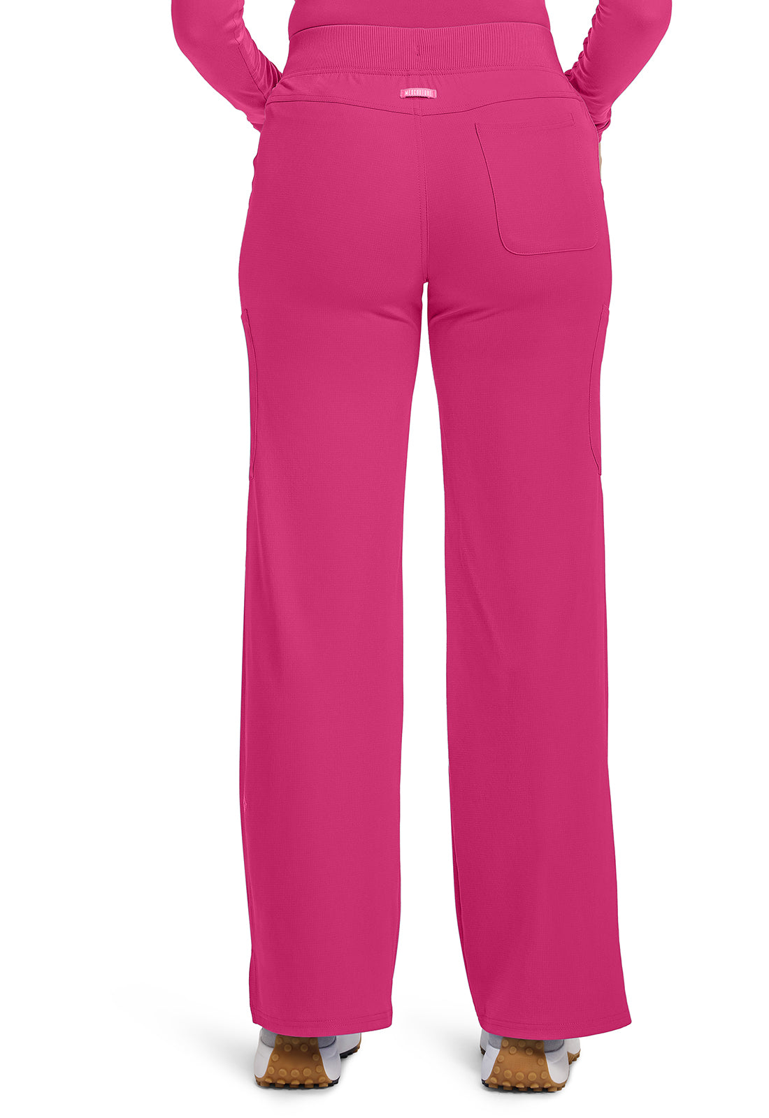 AMP MC109 Wide Leg Pull On Pants Pink Power