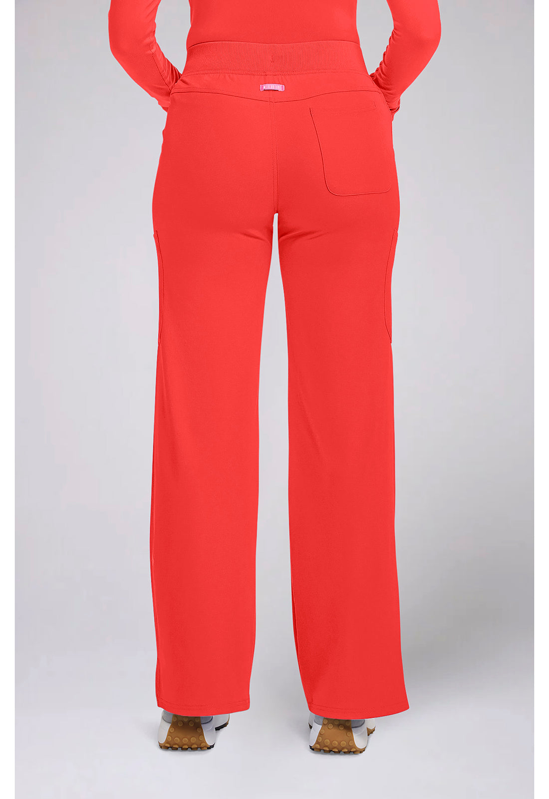 Amp MC109 Women's Wide Leg Pull On Scrub Pants One In A Melon