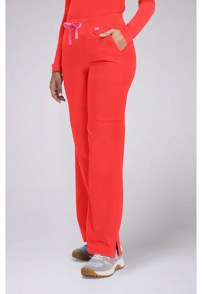 Amp MC109 Women's Wide Leg Pull On Scrub Pants One In A Melon