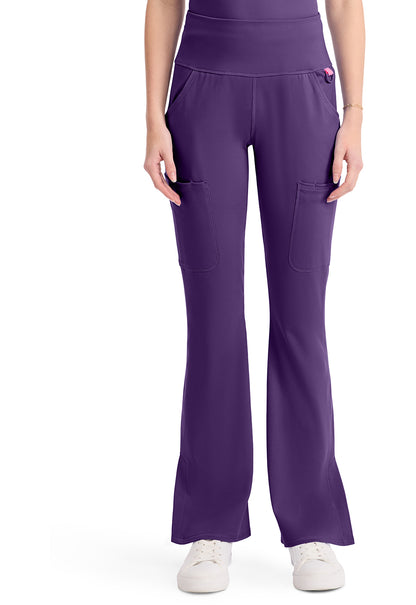 AMP Knit MC150 Flare Leg Yoga Pants Galactic Purple