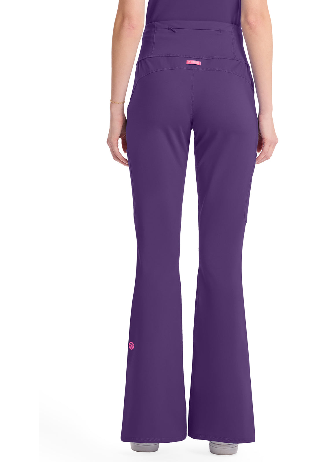 AMP Knit MC150 Flare Leg Yoga Pants Galactic Purple