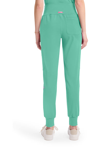 Amp Knit MC152 Women's Scrub Joggers Mint Condition