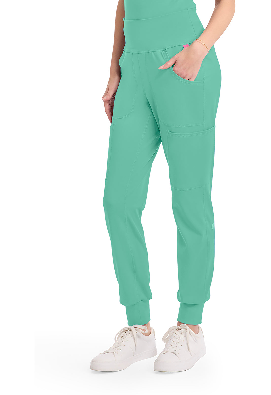 Amp Knit MC152 Women's Scrub Joggers Mint Condition