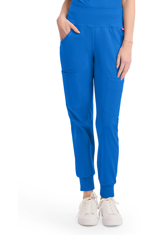 AMP Knit MC152 Wide Waistband Jogger Royal