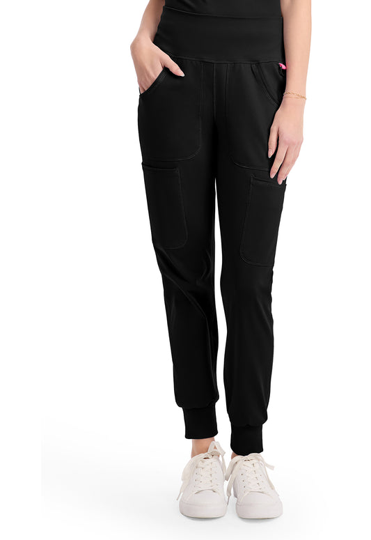 Amp Knit MC152 Women's Scrub Joggers Black