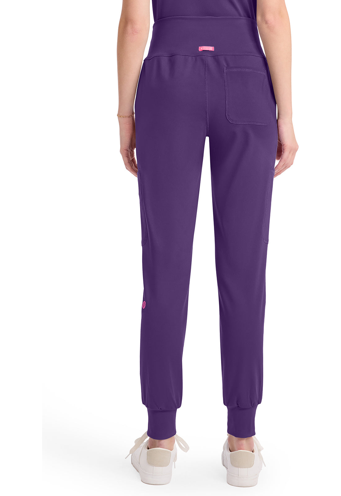 AMP Knit MC152 Wide Waistband Jogger Galactic Purple