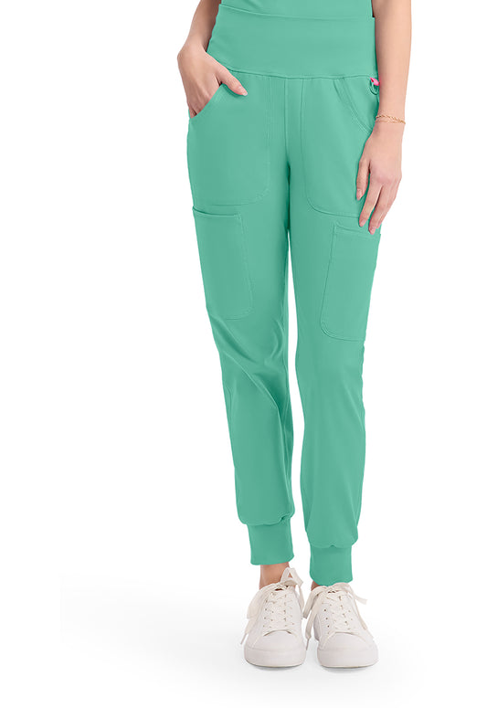 Amp Knit MC152 Women's Scrub Joggers Mint Condition