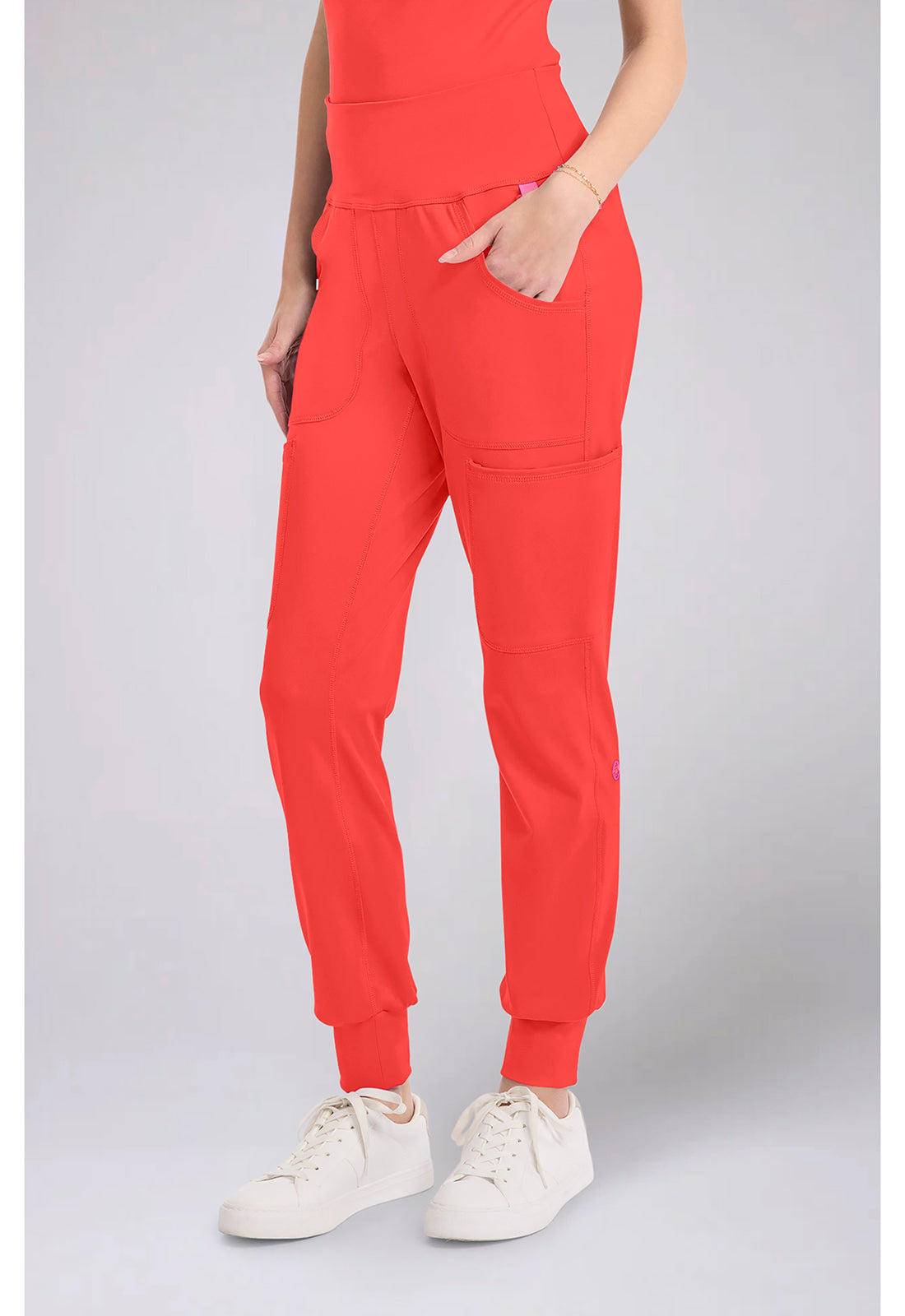 Amp Knit MC152 Women's Scrub Joggers One In A Melon