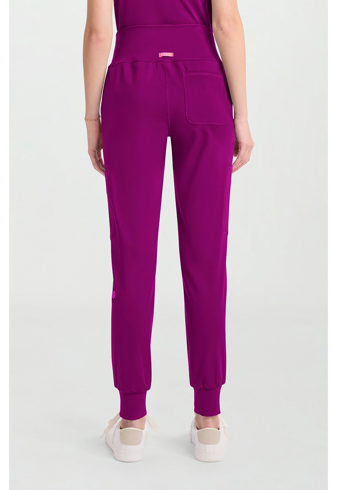 AMP Knit MC152 Jogger Pants Plum Royale