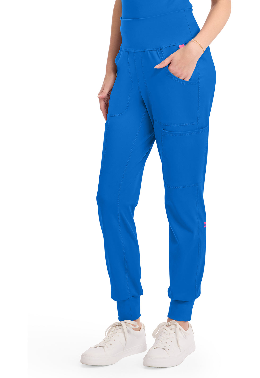 AMP Knit MC152 Wide Waistband Jogger Royal