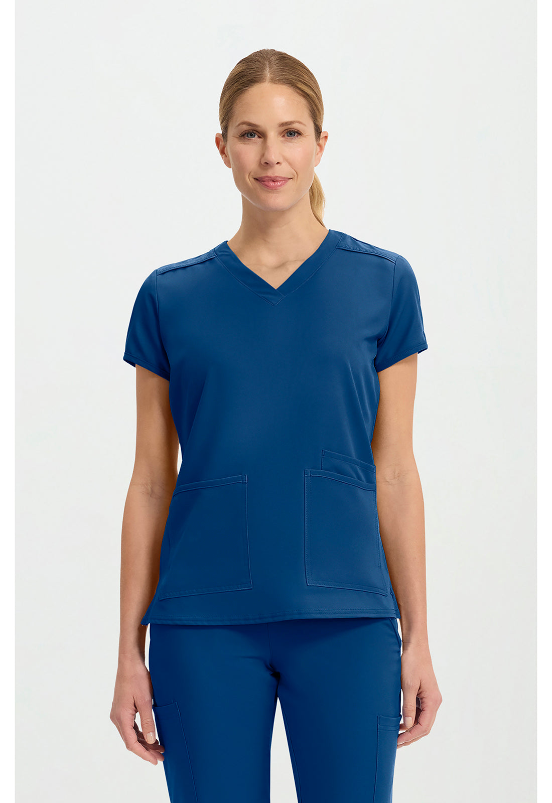 Insight MC2411 Women's 3 Pocket Scrub Top Ocean Abyss
