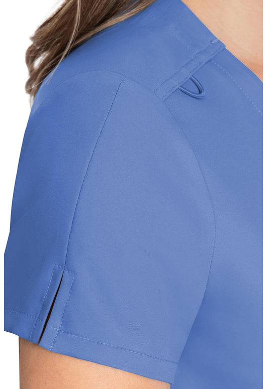 Insight MC2432 Women's One Pocket Tuck-In Scrub Top Ciel