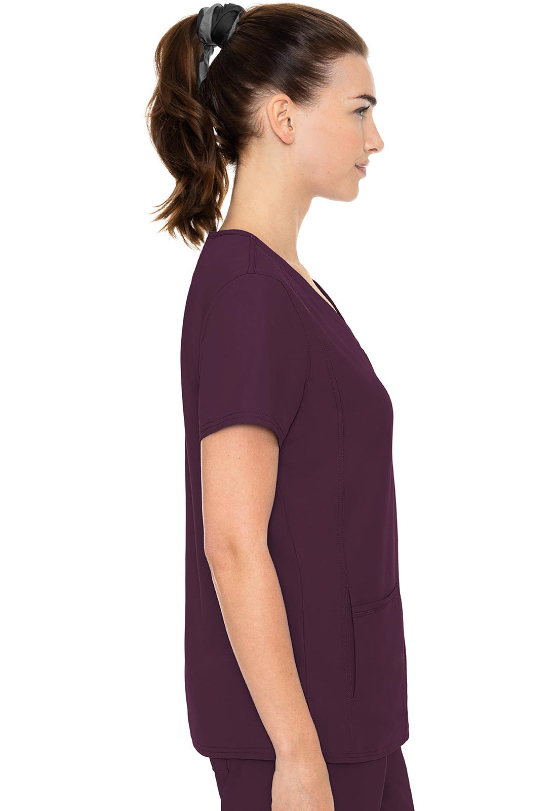 Insight MC2468 Women's Side Pocket Scrub Top image 4