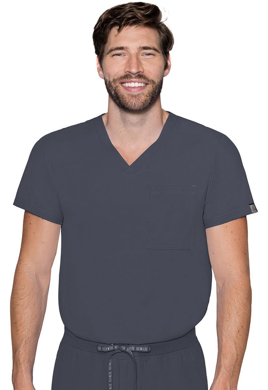 Insight MC2478 1 Pocket Top Pewter Model Image Front | Rothwear