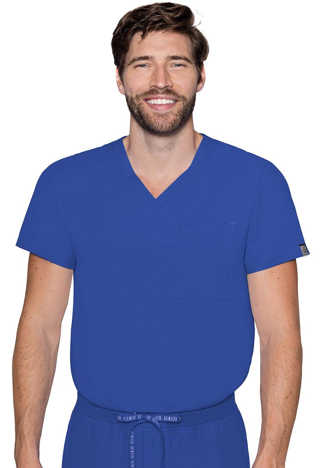 Insight MC2478 1 Pocket Top Royal Model Image Front | Rothwear