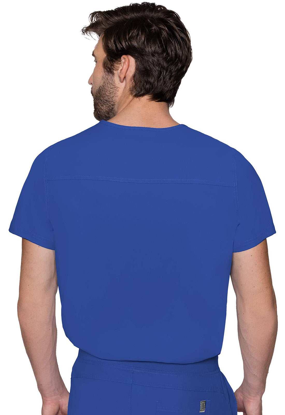 Insight MC2478 1 Pocket Top Royal Model Image Back | Rothwear