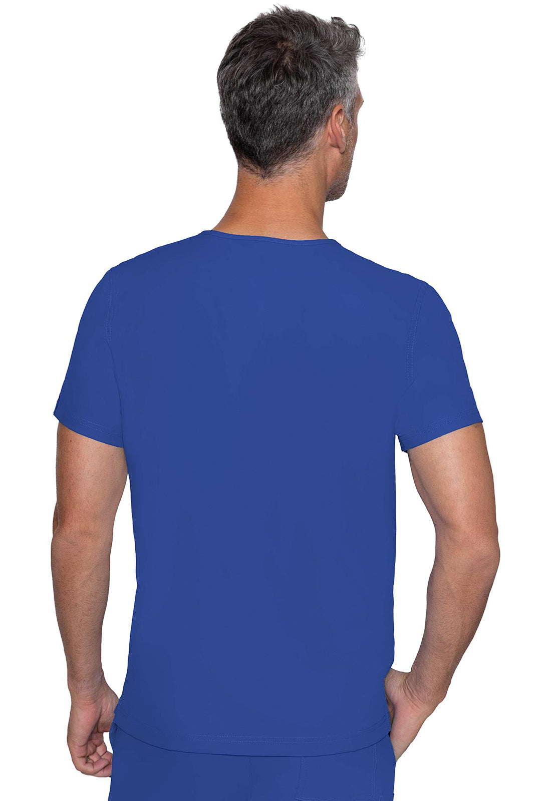 Insight MC2486 3 Pocket Top Royal Model Image Back | Rothwear