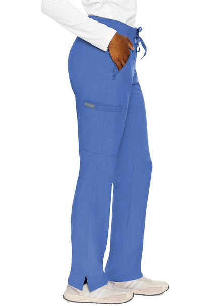 Insight MC2702 Women's Zipper Scrub Pants Ciel
