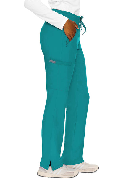 Insight MC2702 Women's Zipper Scrub Pants Teal