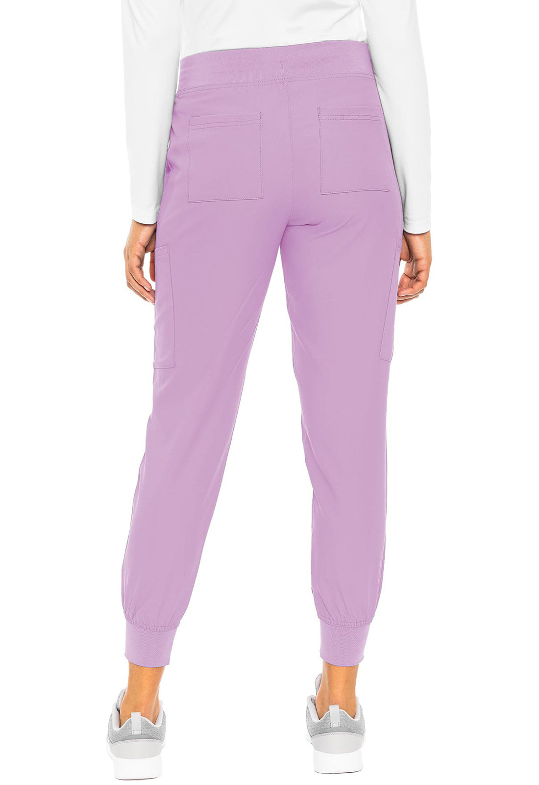 Insight MC2711 Jogger Lilac Model Image Back | Med Couture