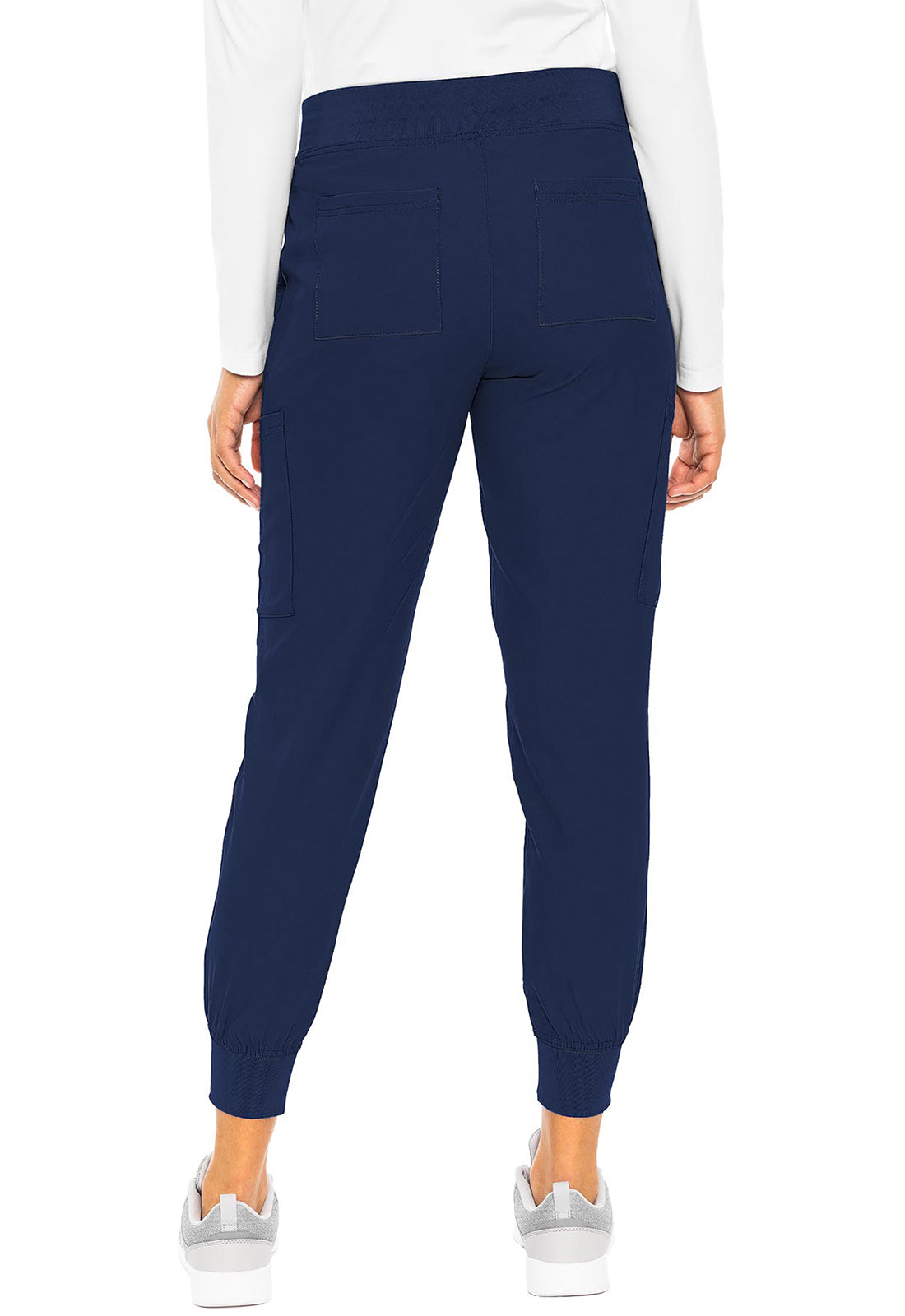 Insight MC2711 Jogger Navy Model Image Back | Med Couture