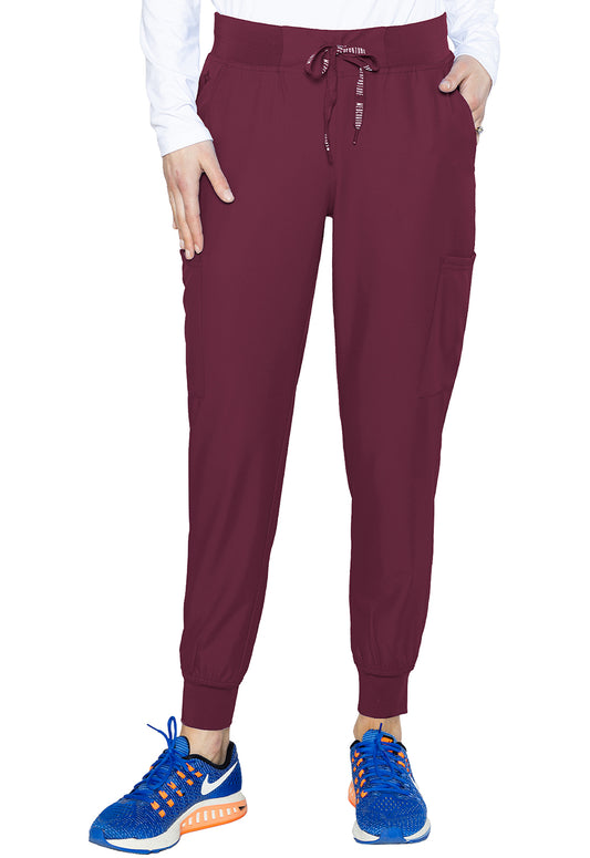 Insight MC2711 Jogger Wine Model Image Front | Med Couture