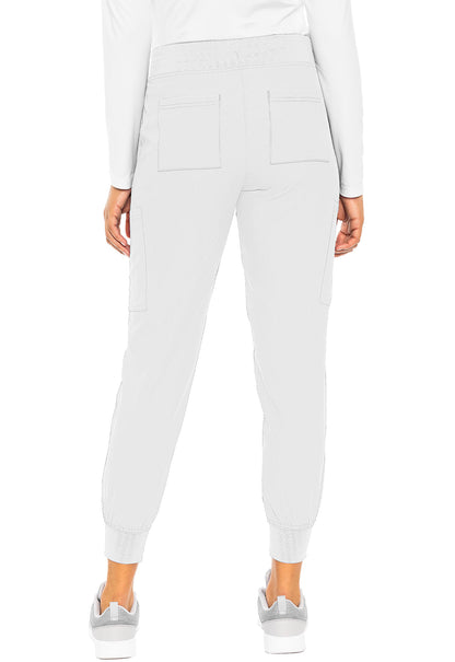 Insight MC2711W Jogger White Model Image Back | Med Couture