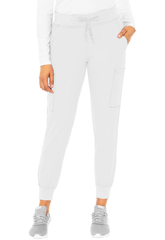 Insight MC2711W Women's Scrub Joggers White