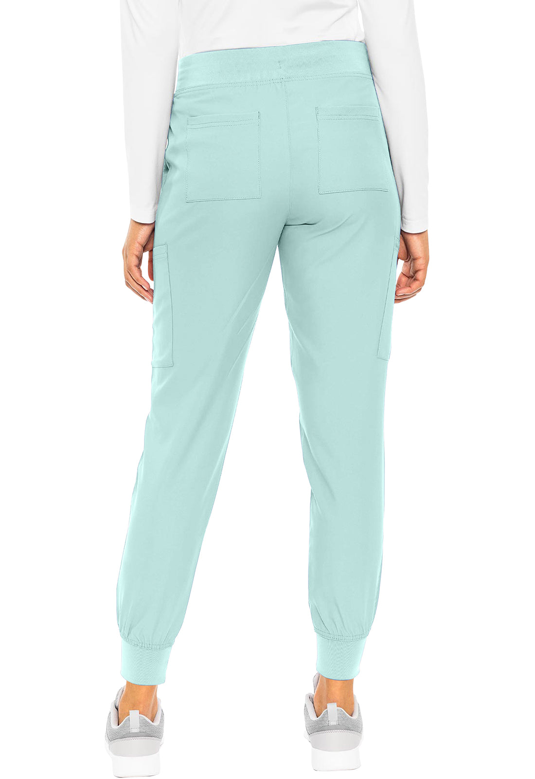 Insight MC2711 Jogger Arctic Aqua Model Image Back | Med Couture