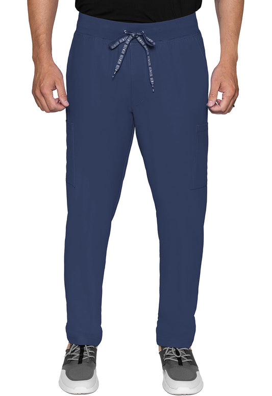 Insight MC2772 Straight Leg Pants Navy Model Image Front | Rothwear