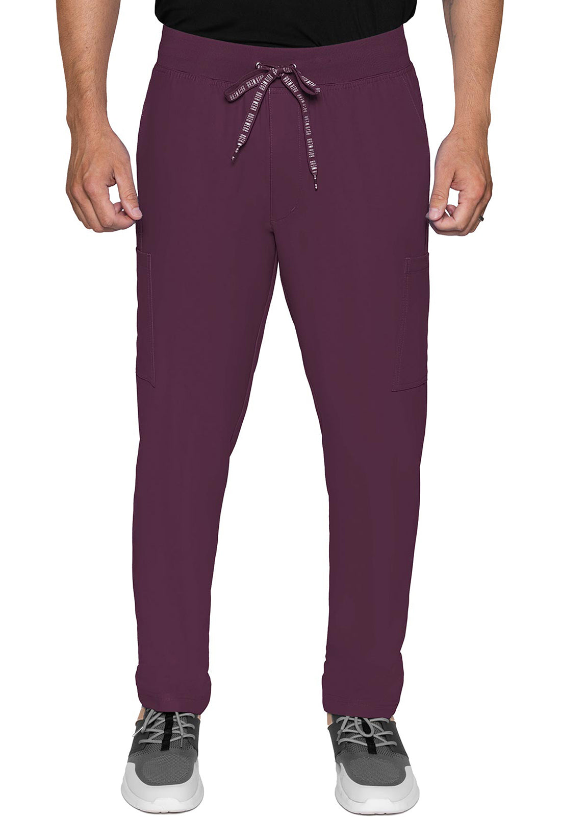 Insight MC2772 Straight Leg Pants Wine Model Image Front | Rothwear