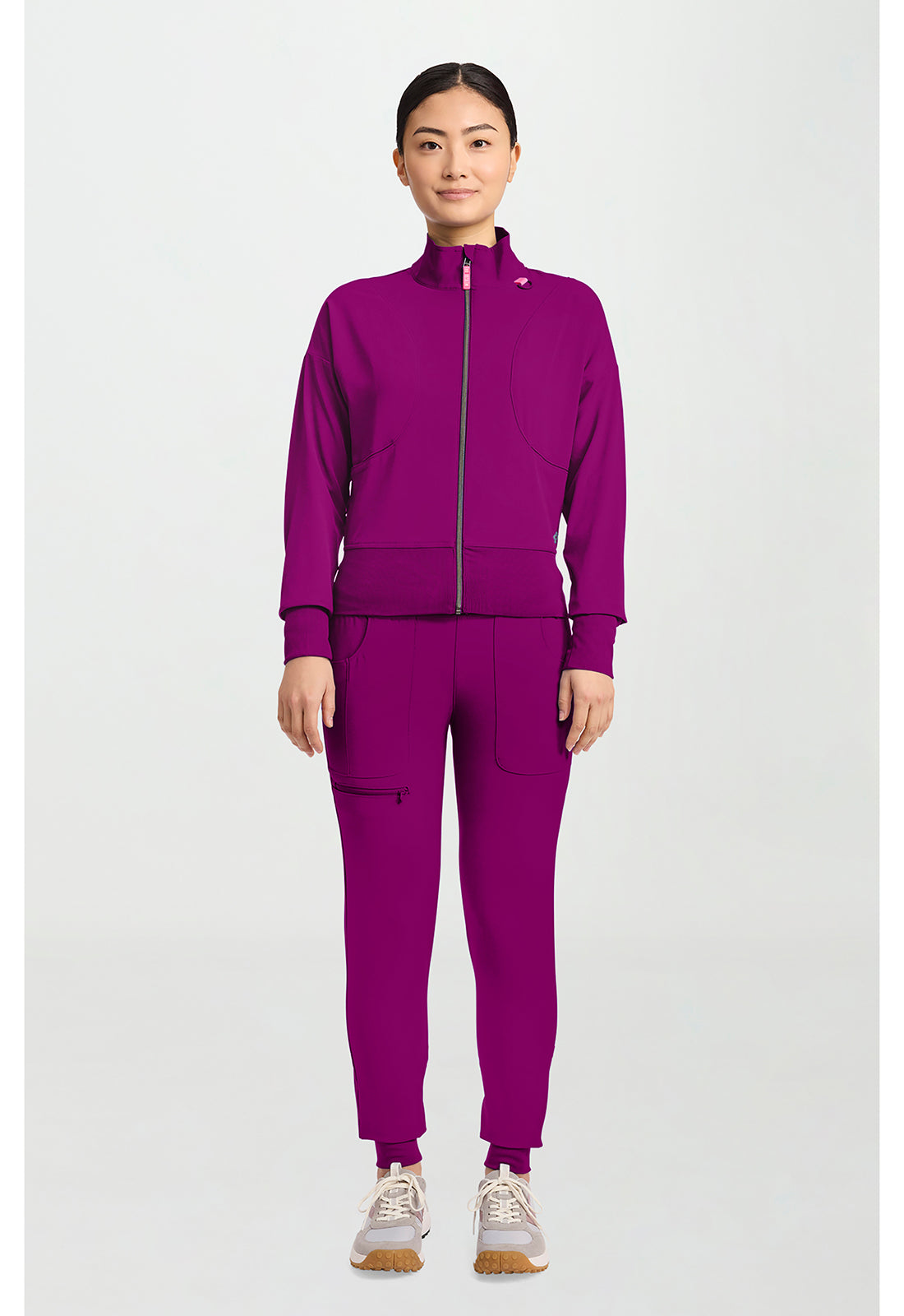 Amp MC303 Women's Cropped Warm Up Jacket image 2