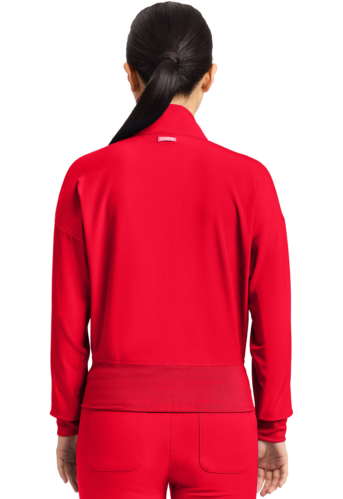 AMP MC303 Women's Cropped Warm Up Jacket Solar Flare
