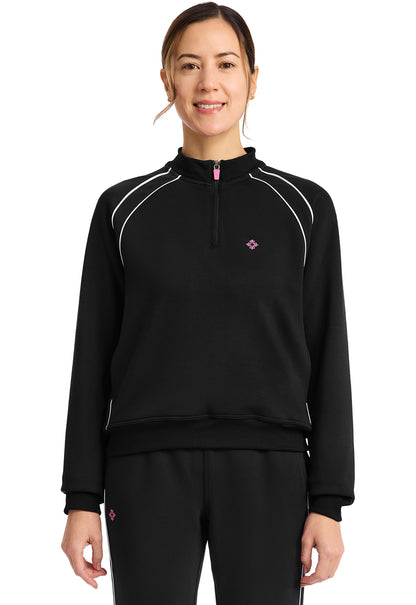 AMP MC328 Scuba Half Zip Jacket Black