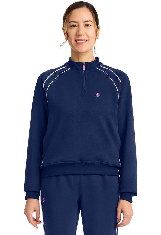 AMP MC328 Scuba Half Zip Jacket Navy