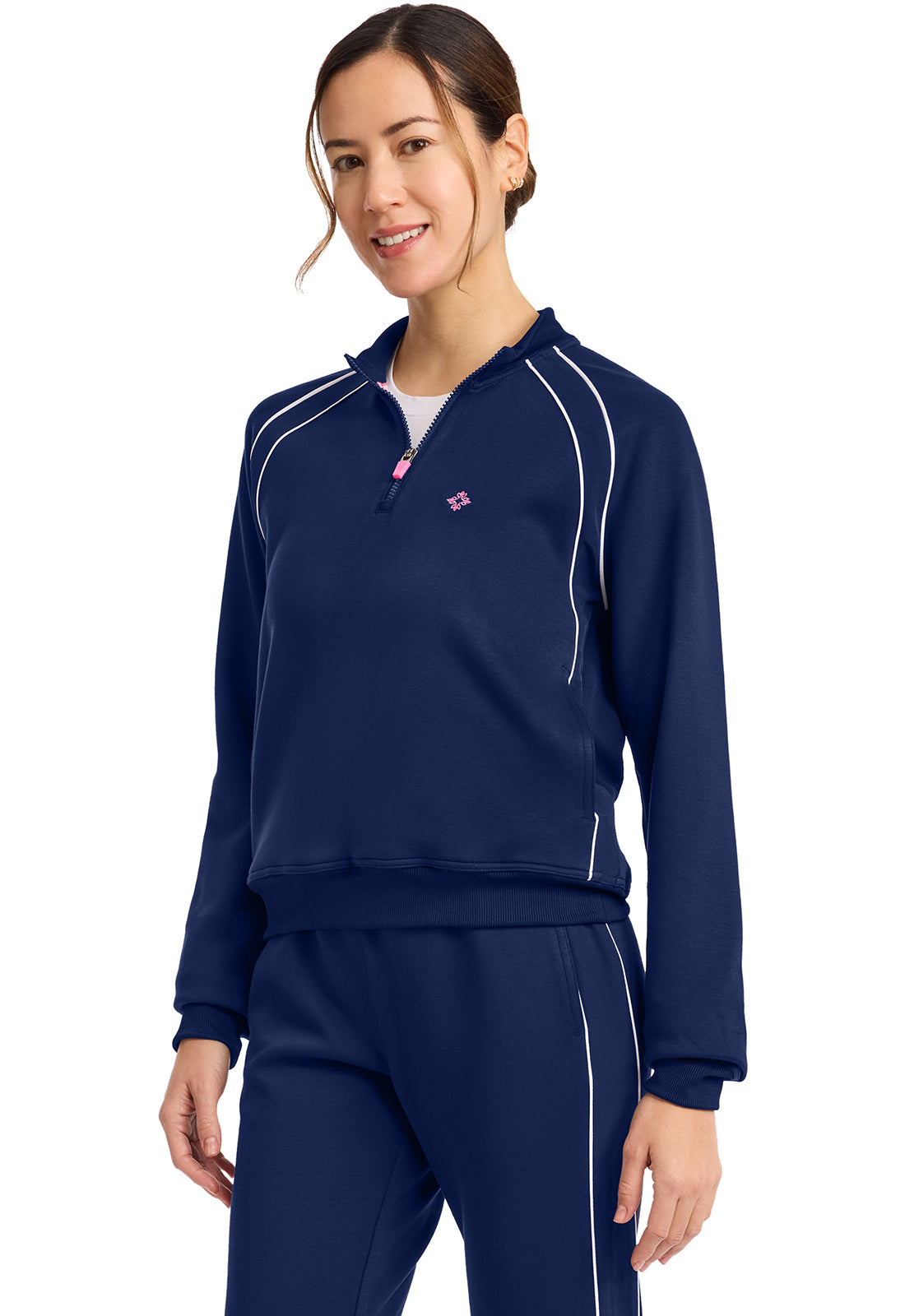 AMP MC328 Scuba Half Zip Jacket Navy