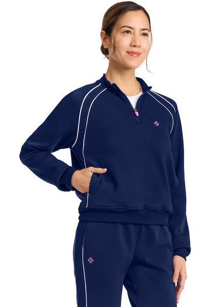 AMP MC328 Scuba Half Zip Jacket Navy