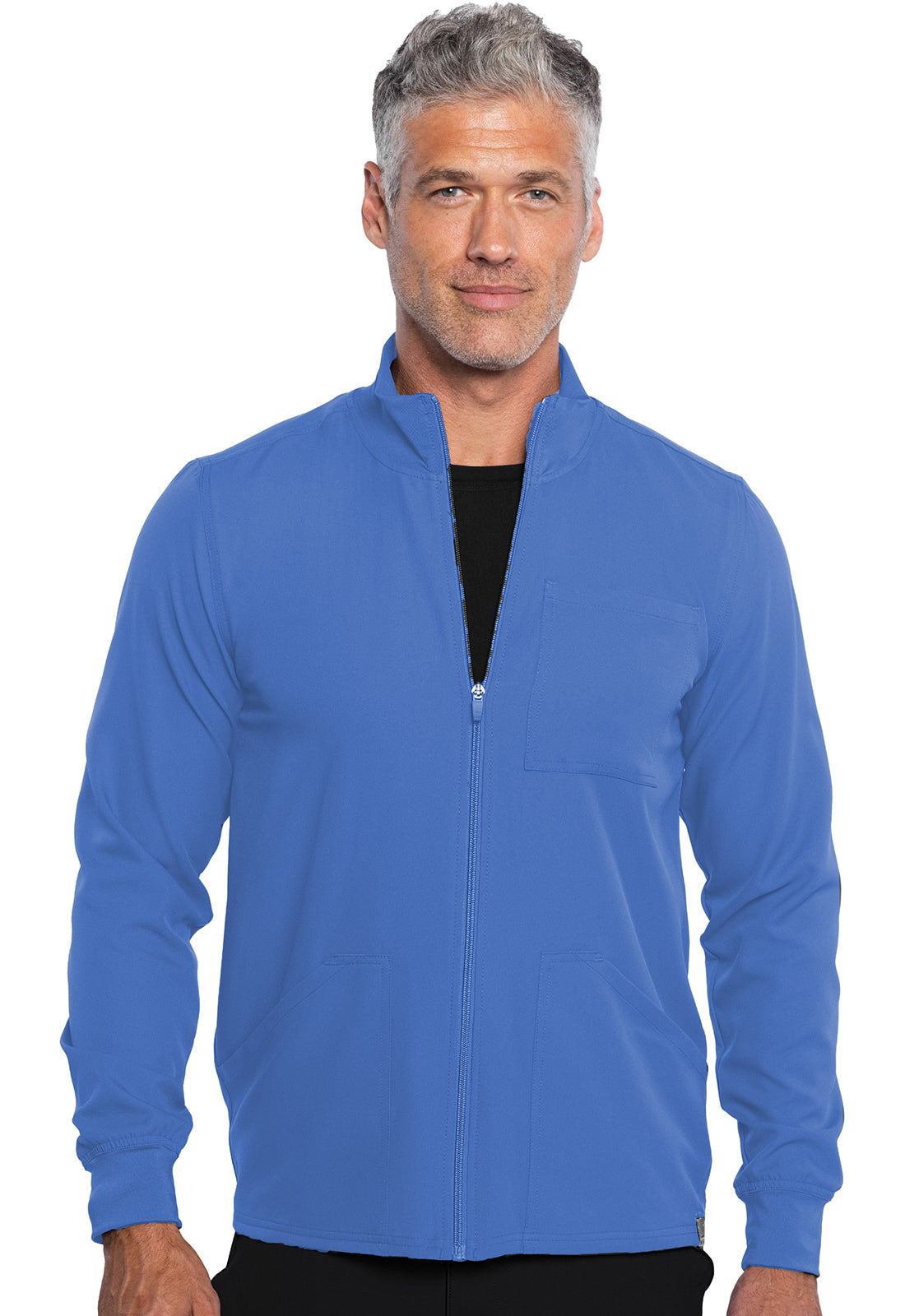 Insight MC360 Men's Zip Front Jacket Ciel Model Image Front | Rothwear