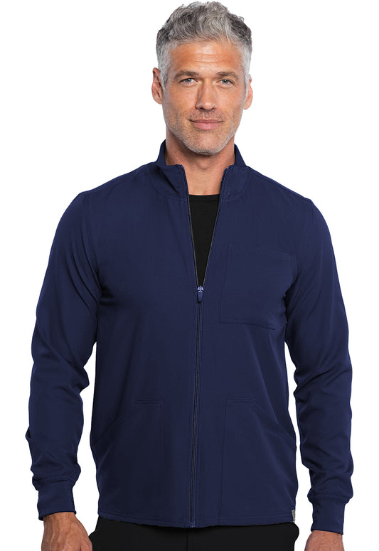 Insight MC360 Men's Zip Front Jacket Navy Model Image Front | Rothwear