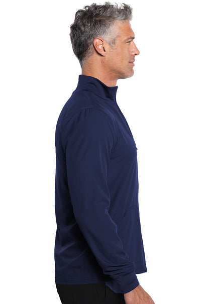 Insight MC360 Men's Zip Front Jacket Navy Model Image Left Side | Rothwear