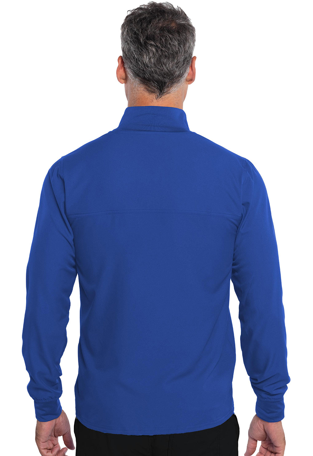 Insight MC360 Men's Zip Front Jacket Royal Model Image Back | Rothwear