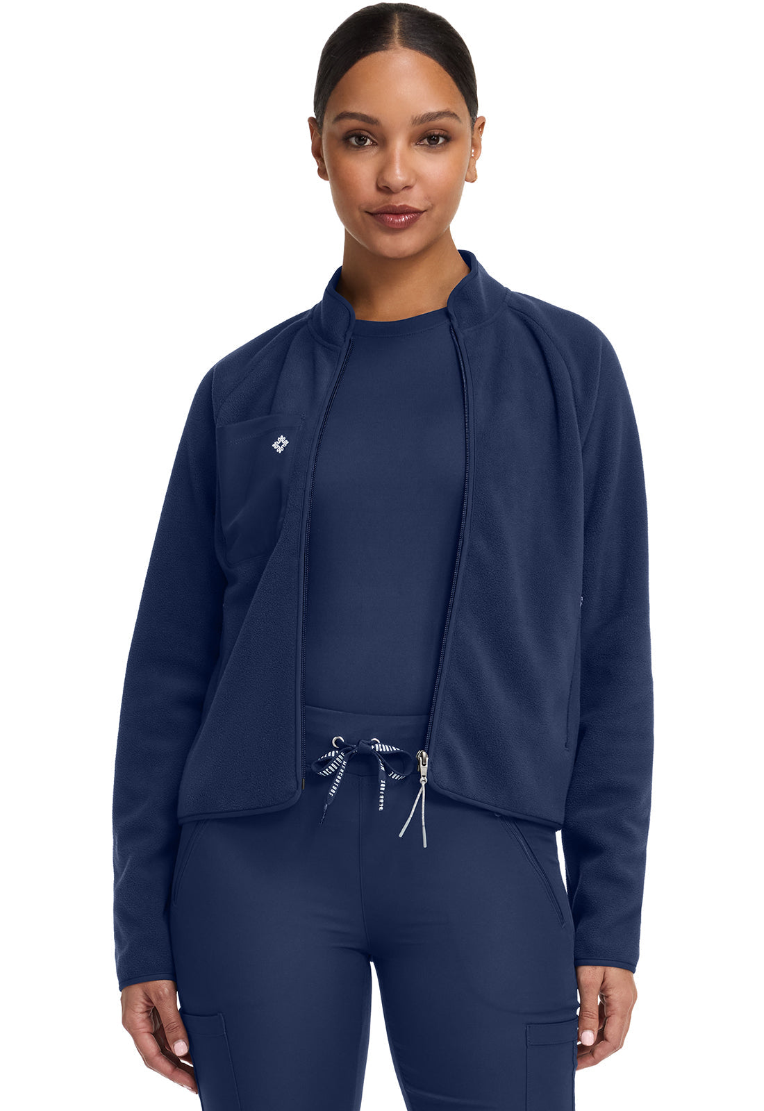Layers MC384 Women's Fleece Warm Up Jacket image 1