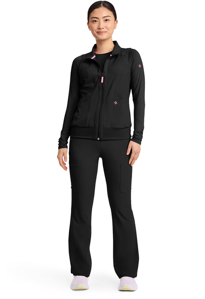 AMP MC500 Women's 4-Pocket Zip Front Vest Black
