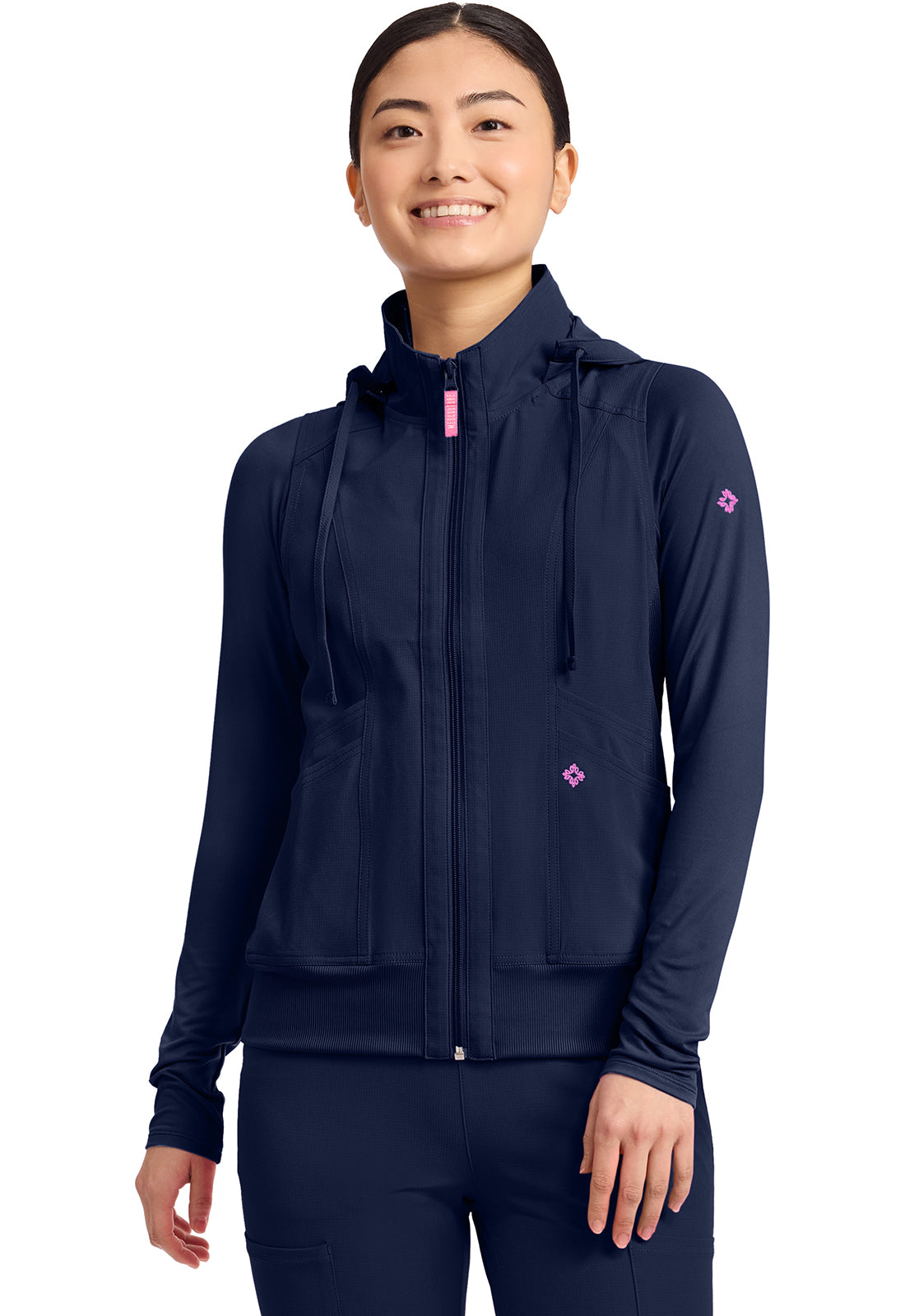 AMP MC500 Women's 4-Pocket Zip Front Vest Navy