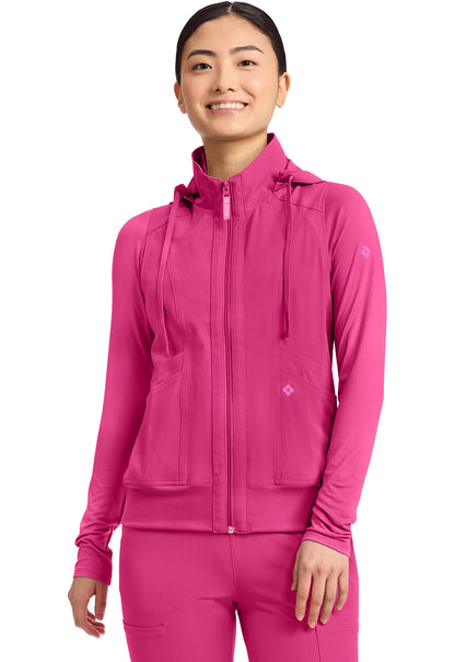 AMP MC500 Women's 4-Pocket Zip Front Vest Pink Power